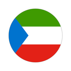 Circular world Flag