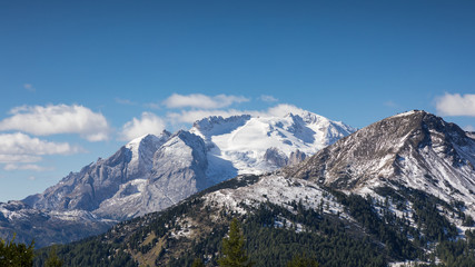 Mountain Range Marmolata, Dolomites