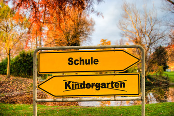 Schild 286 - Schule