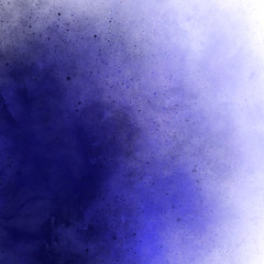 Colorful hand drawn abstract blue watercolor texture background as sky theme, cartoon illustration painted by watercolor, high quality