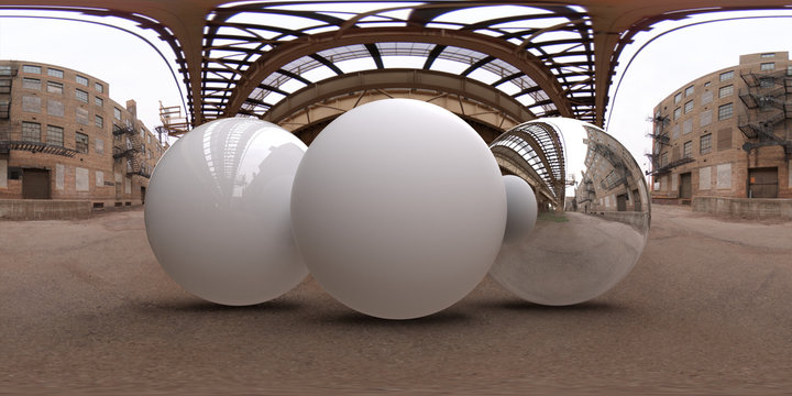 Derelict building in Chicago, Illinois 1