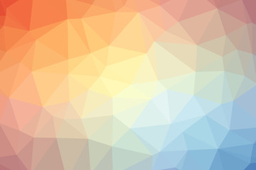 Obraz premium Abstract polygonal background. Color illustration for your design, the geometric background