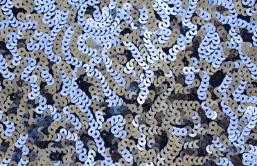 Silver sequins