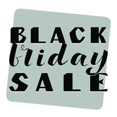 Fototapeta premium Black friday sale banner