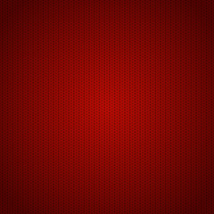 Seamless red knitted pattern