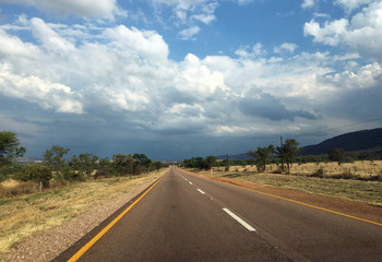 Yar road in the Waterberg