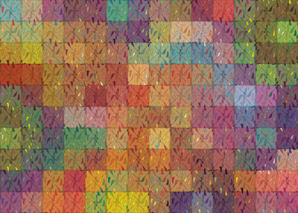 pastel bright background of colorful cubes