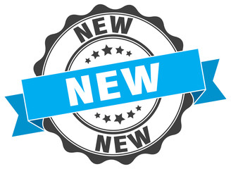 Obraz premium new stamp. sign. seal