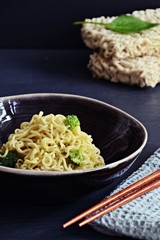 Noodles with vegetables