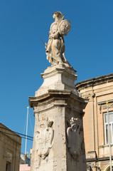 Fototapeta na wymiar Victory Monument in Birgu (Malta)