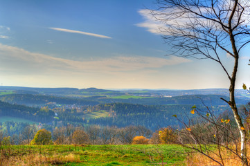 Obraz premium Erz Mountains in Autumn