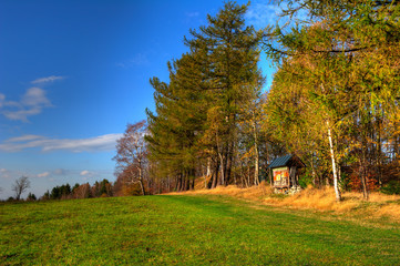 Erz Mountains in Autumn