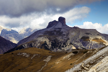 mountain landscape at the Dolomites