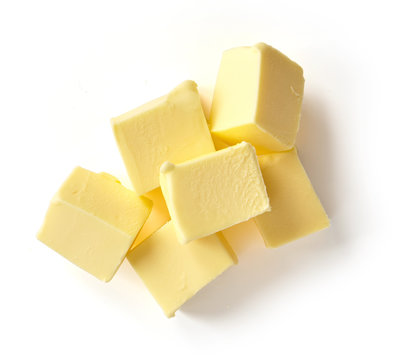 Pieces of butter