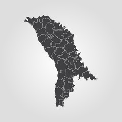 Map of Moldova