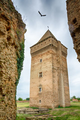Naklejka premium Bac, Serbia September 03, 2017: Medieval fortress Bac in Serbia