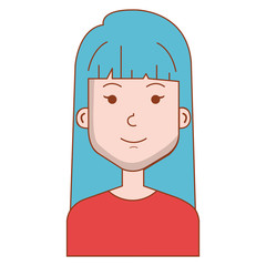 beautiful woman avatar character