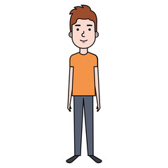 young man avatar character