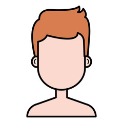 young man shirtless avatar character