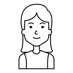 beautiful woman avatar character