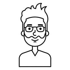 young man avatar character