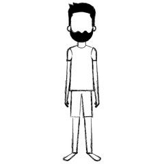 young man avatar character