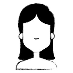 beautiful woman shirtless avatar character