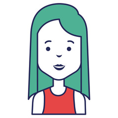 beautiful woman avatar character