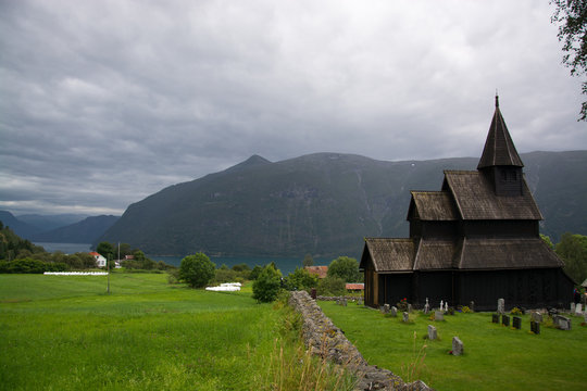 Stabkirche Urnes, Ornes, Norwegen