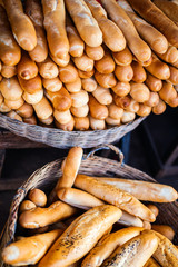 Fresh bread at market
