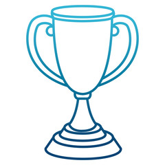 Trophy cup symbol icon vector illustration graphic design