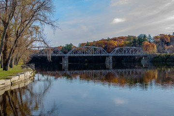 Fototapeta na wymiar Across the Connecticut River