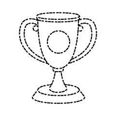Trophy cup symbol icon vector illustration graphic design