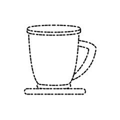 Coffee cup drink icon vector illustration graphic design