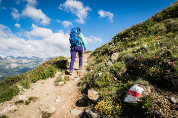 hiking in the engadin