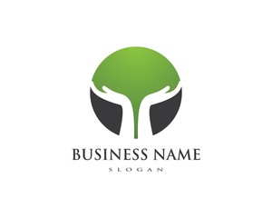 Hand Care Logo Template