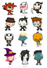 Obraz premium Halloween Costumes