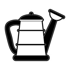 Gardening water can icon vector illustration graphic design