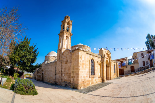 Apostles Varnavas Church. Peristerona village, Cyprus
