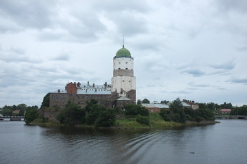 Fototapeta na wymiar Castle, Vyborg, Leningrad Region, Russia