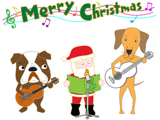 犬のクリスマスコンサート