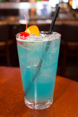 blue cocktail 