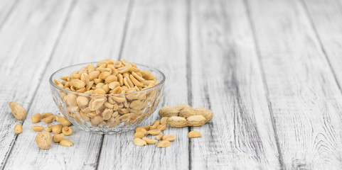 Roasted Peanuts (close-up shot)