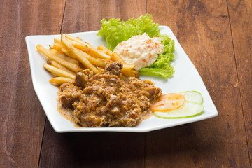chicken steak