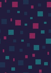 Repeating pattern with squares with stripes. Seamless vector pattern.