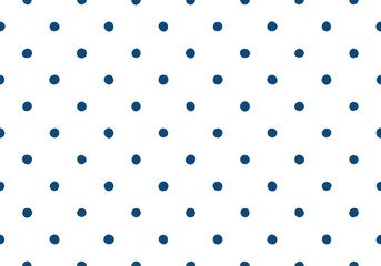 Seamless polka dot pattern. Vector repeating texture. - obrazy, fototapety, plakaty