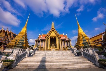 Grand palace and Wat Pra keaw in Bangkok, Thailand