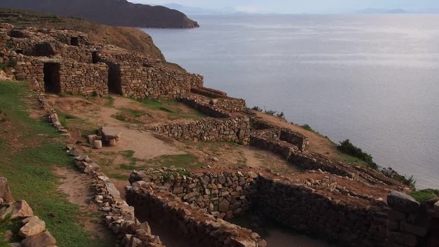 Chinkana Ruins, Island of the Sun, Titicaca Lake, La Paz Department, Bolivia
