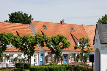 Impressionen aus der Fischersiedlung Schleswig-Holm in Schleswig-Holstein