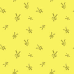 Yen Currency Seamless Money Symbol Pattern